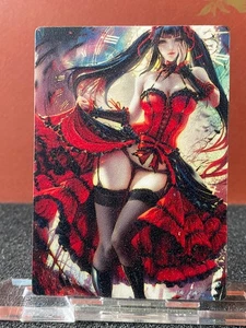 Goddess Doujin Anime Plastic Card Color Watch Through Card Kurumi Date a Live - Picture 1 of 7