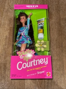 RARE Toys R Us Exclusive 1991 Mattel Totally Hair Courtney Doll 1433 NRFB New - Picture 1 of 3