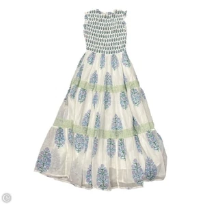 Oliphant Sleeveless Smocked Maxi Dress Women's XS - Picture 1 of 7