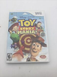 Toy Story Mania (Nintendo Wii, 2009) w/ Manual