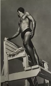 bruce weber 1983 Sheet Fed Gravure, Vintage Matted Archivally 16x20 Frame Ready - Picture 1 of 4