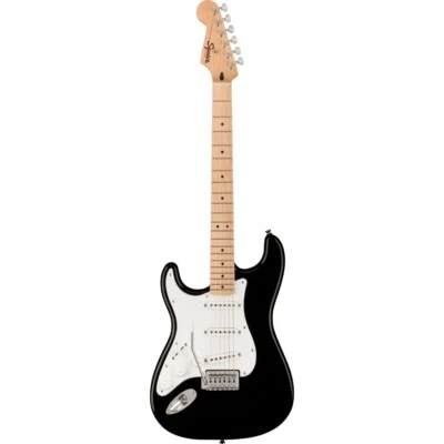 Squier Sonic Stratocaster Left Handed - Black (Open Box) - Image 1 of 4