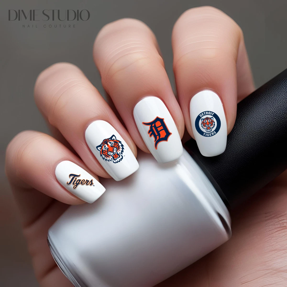AUBURN TIGERS NAIL Art Stickers Transfers Decals Set Of 54 - A1338 $4.50