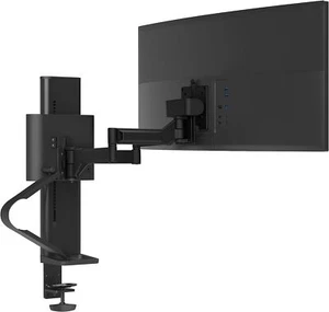 Ergotron Trace Single Monitor Arm Desk Mount for Monitors 45-630-224 Matte Black - Picture 1 of 5