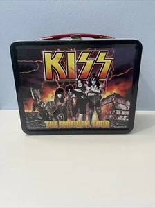 KISS Metal Lunchbox The Farewell Tour 2000 Kiss Band Collectibles Gene Ace Peter - Picture 1 of 8