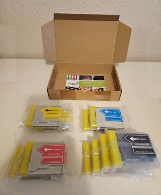 10 Tintenpatronen LC 970 LC 1000 XL kompatibel Brother DCP 130C 330C 350C 357C - Bild 1 von 3