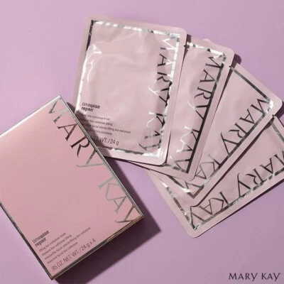 Mary Kay TimeWise Repair Lifting Bio-Cellulose Mask Pack Of 4. Combat Wrinkles - Image 1 of 4