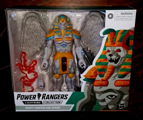 Power Rangers Lightning Collection: (2020) MIGHTY MORPHIN KING SPHINX Figure! Cover
