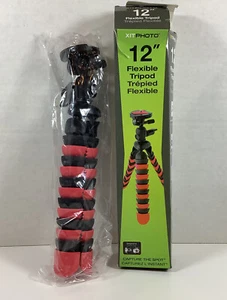 12" Flexible Tripod w/ Flexible Wrappable Legs For Camera & Camcorder Sony Canon - Picture 1 of 3