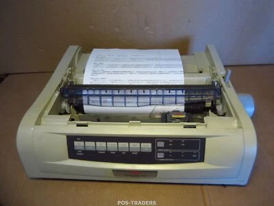 OKI MICROLINE 5520 USB A4 9-Pin Dot Matrix Impact Printer INC ROLL - NO COVERS - Bild 1 von 4