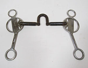 Trammell High Port Sweet Iron Correction Port Shank Bit - Picture 1 of 12