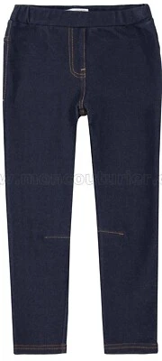 Deux par Deux Girls Soft Jeggings Denim Navy - Image 1 of 2