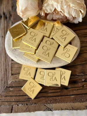 Favores de chocolate para boda, chocolate personalizado, chocolate de compromiso Foto 1 de 4