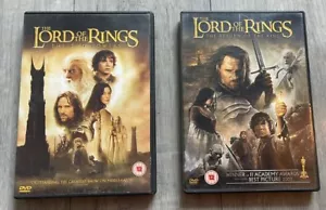 Lord of the Rings: Two Towers & Return of the King DVD (UK IMPORT PAL B) 4 Discs - Picture 1 of 12