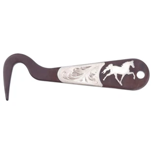 81JT Tough 1 Kelly Silver Star ABR & Silver Gaited Horse Hoof Pick - Imagen 1 de 1