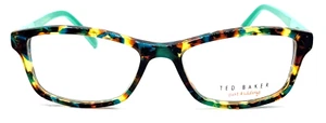 AUTHENTIC & NEW - TED BAKER - B952 - TEA - 47/15/130 - TEAL - EYEGLASSES & CASE - Picture 1 of 2