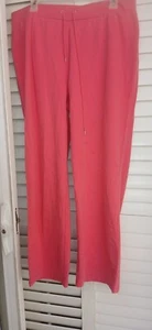 Jones New York Women Sweatpants Straight Leg Pockets Pink Size 1X - Picture 1 of 6