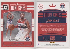 2016-17 Panini Donruss Court Kings John Wall #16
