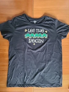 Way To Celebrate! St. Patrick's Day "Let The Shenanigans Begin" SIZE (12/14) - Picture 1 of 10