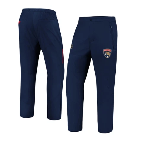 Men's Fanatics Branded Navy Florida Panthers Locker Room Rink Pants Cover