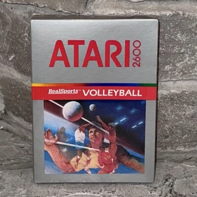 New RealSports Volleyball Atari 2600 Video Game Factory Sealed Vintage - Image 1 of 4