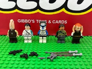 LEGO CAPTAIN REX, KI ADI MUNDI, KANAN JARRUS, SAESEE TIIN & JEK-14 minifigures - Picture 1 of 15