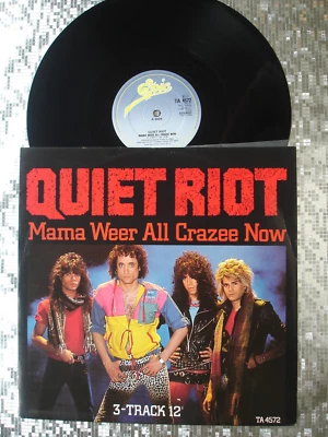 Quiet Riot ~ Mama Weer All Crazee Now  ~ UK IMPORT Maxi Single Epic – TA 4572 - Image 1 of 4