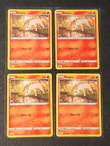 4x Ponyta 021/189 Pokemon card Astral Radiance common NM - Picture 1 of 1
