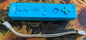 Nintendo Wii Motion Plus Remote Controller (Blue) - Tested/working (scratches)