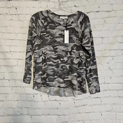 Новый с ярлыками Michael Stars женщин Madison матовый камуфляж высоты/низкой футболка Sz XSP - Изображение 1 из 4