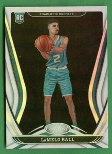 LAMELO BALL 2020-21 CERTIFED ROOKIE RC CHARLOTTE HORNETS SEE DESCRIPTION DOT - Picture 1 of 2