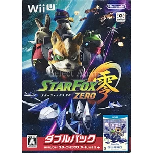 Star Fox Zero & Guard Double Pack Nintendo Wii U NTSC-J CIB Digital Manual - Picture 1 of 22