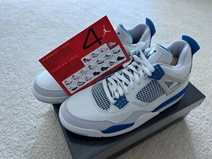 Nike Air Jordan 4 IV Retro Military Blue 2006 Size 10.5 Deadstock 308497 141 - Picture 1 of 17