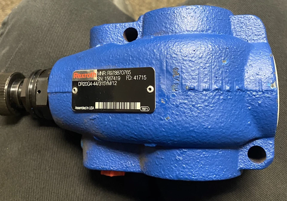 Rexroth R978870765 DR20G4-44/315YM12 Hydraulic Pressure reducing Valve