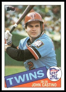1985 Topps #452 John Castino Minnesota Twins NM+ - Picture 1 of 2