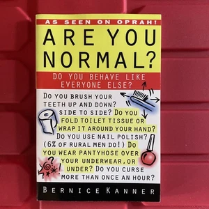 Bist du normal? von Bernice Kanner PB First So Sehr Gut 1995 - Bild 1 von 6