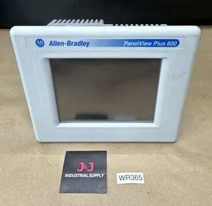 NEW OPEN BOX- Allen Bradley PANELVIEW PLUS 600 2711P-T6C20D SerA RevB 24VDC 25W - Picture 1 of 9