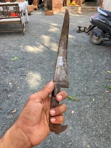 Antique Old Iron Hand Forged Mughal Period Dagger Knife Churi - Picture 1 of 7