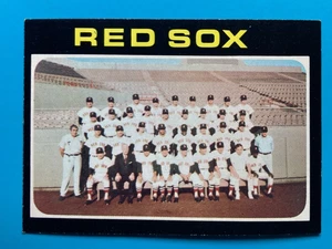 1971 Topps Baseball #386 Boston Red Sox Team NM - Bild 1 von 2