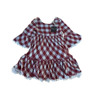 NWT Matilda Jane Kassidy Girls Dress, Lined, Twirl, Western Sz 6 - Picture 1 of 7