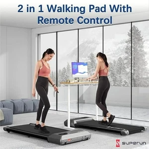 Walking Pad Under Desk Treadmill Portable Walking Treadmills for Home & Office" - Picture 1 of 27