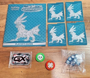 Pokemon Crimson Invasion Guide, Dice, Markers, Tag, & 4 Dividers - Picture 1 of 2