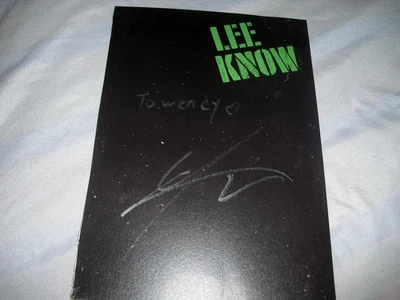 Stray Kids Lee Know Noeasy signed Page Sign Autogramm Lee Minho Straykids - Bild 1 von 3