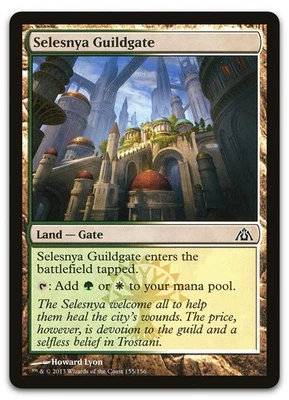Selesnya Guildgate #155 (LP) Dragon's Maze DGM Magic MTG - Image 1 of 2