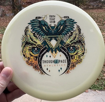 Thought Space Athletics Glow Pathfinder Midrange Disc Rare “Fly By Night” 177g - Image 1 of 3