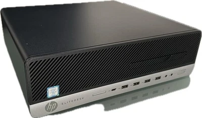 HP ELITEDESK 800 G3 SFF - i7-7700 3.6GHZ, 8GB RAM, NEW 120GB SSD, Windows 10 PRO - Image 1 of 4