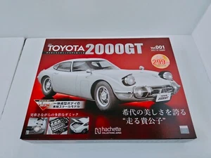 Toyota 2000GT Diecast Model Car - Hachette 1/8 Scale White New in Box Vol.001 - Picture 1 of 9