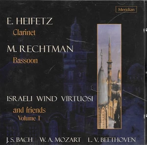 ISRAELI WIND VIRTUOSI HEIFETZ RECHTMAN (CD) - Imagen 1 de 1