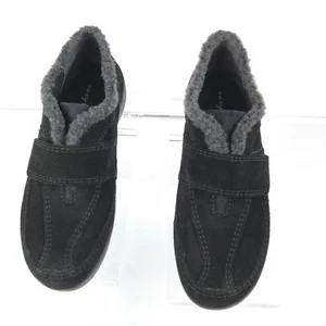 Easy Spirit Black Suede Strappy Mocs Womens US Size 5.5M - Picture 1 of 9