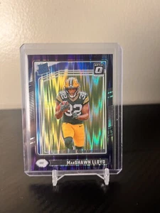 2024 Donruss Optic Marshawn Lloyd Purple Shock Rated Rookie RC #275 GB Packers - Picture 1 of 2